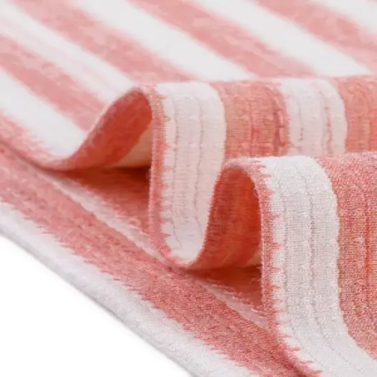 cheibear Women's Sleepwear Short Sleeve T-Shirt with Shorts Stripe Couple Pajama Sets image {5}