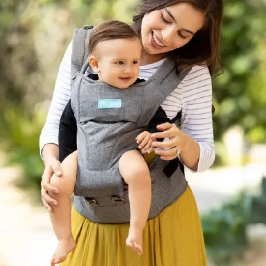 Moby 2-in-1 Baby Carrier + Hip Seat - Gray image {3}