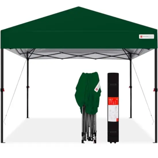 Best Choice Products 10x10ft Easy Setup Pop Up Canopy Instant Portable Tent w/ 1-Button Push, Carry Case image {19}