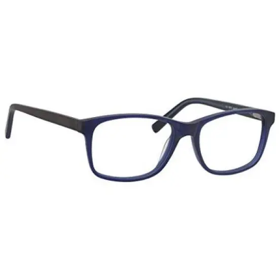 Esquire EQ1546 Rectangular Frame Eyeglasses with Black Frames and Red Temples 54mm image {2}