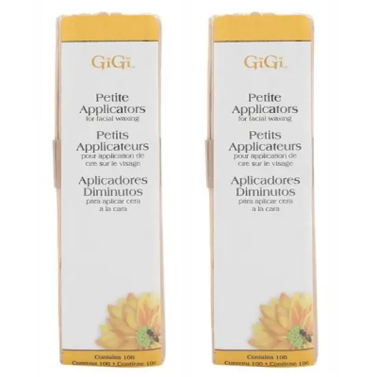 Gigi Applicators - Petite for Face - 100 Piece (PACK OF 2) image {4}