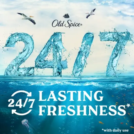 Old Spice Fresh Collection Deodorant Deep Sea Ocean Elements - 3oz image {2}