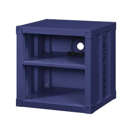 20" Cargo Nightstands Blue - Acme Furniture image {1}