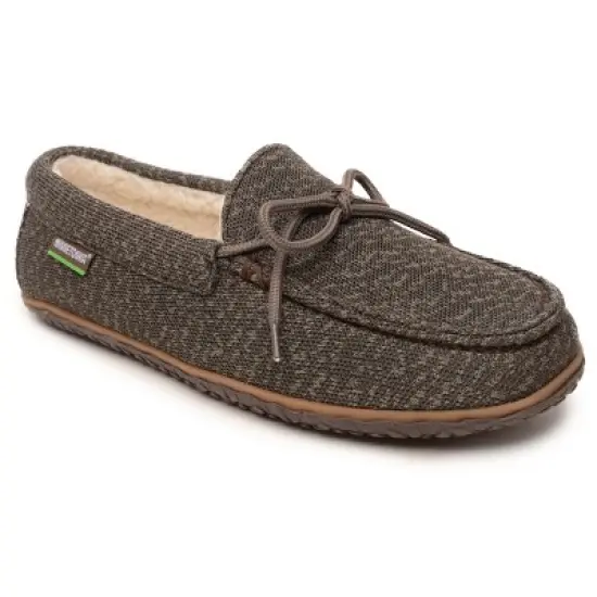 Minnetonka   Men's ECO Oak Recycled Moccasin Slippers image {1}