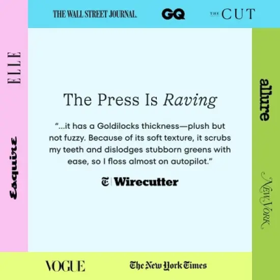 Cocolab Cocofloss Refillables Woven Expanding Dental Floss - Multi-Flavor - 33yd/3pk image {9}