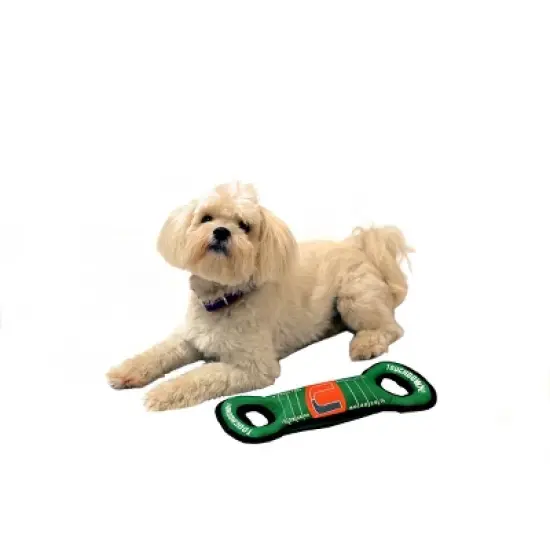 NCAA Miami Hurricanes Field Dog Toy image {2}