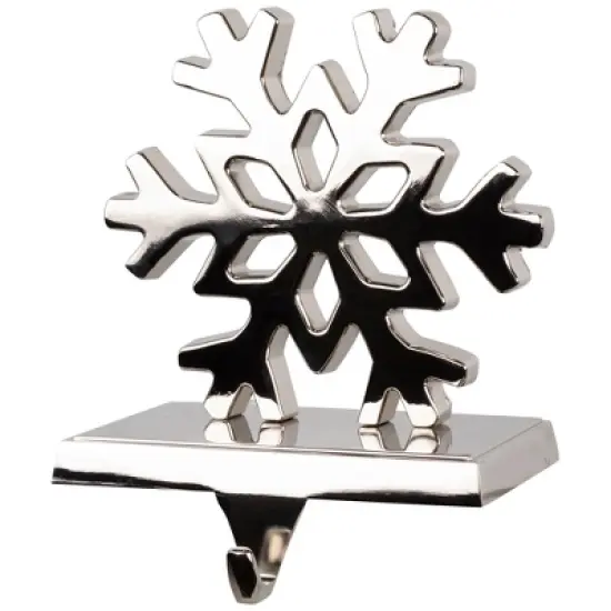 Northlight Snowflake Metal Christmas Stocking Holder - 5" image {4}