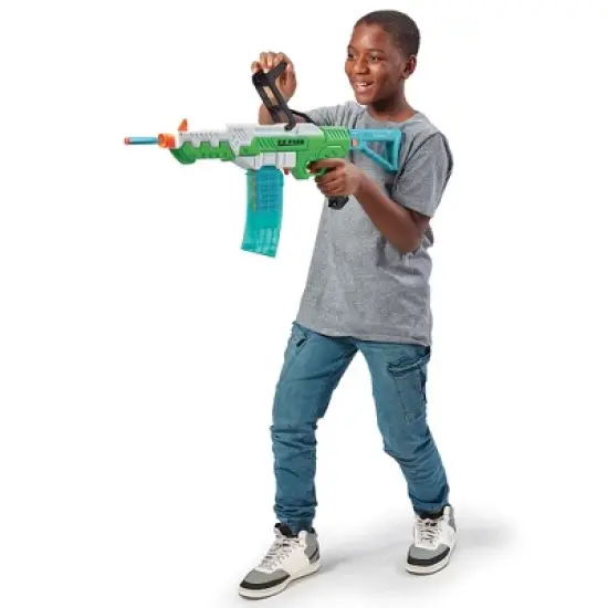 Air Warriors: EZ Fire Dart Blaster with 20 Accu-Blast Darts & Banana Clip, Ages 6+ image {5}