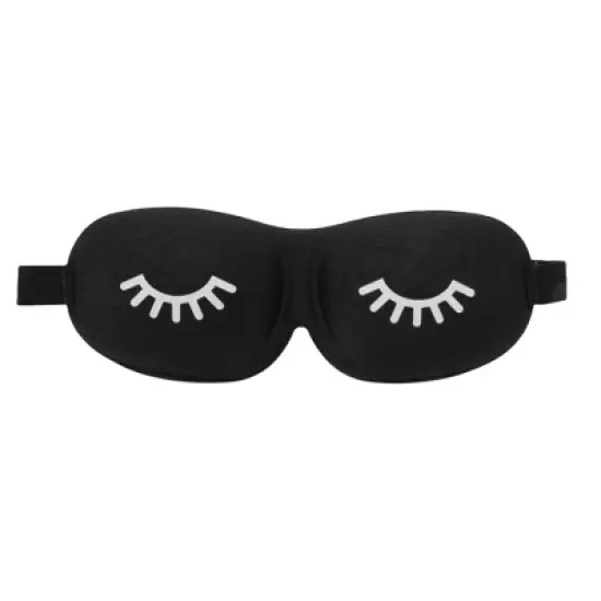 Unique Bargains Eyelash Pattern 3D Eye Mask 1 Pc image {5}