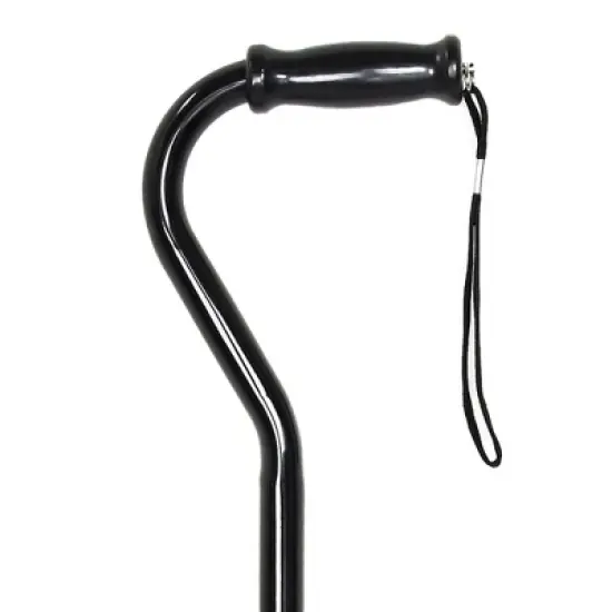 McKesson Bariatric Walking Cane, Heavy-Duty Steel, 500 lbs Limit, 1 Count image {1}