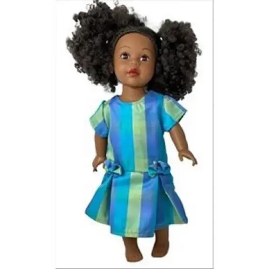 Size 14 Matching Girl And Doll Stripe And Bows Dresses image {3}