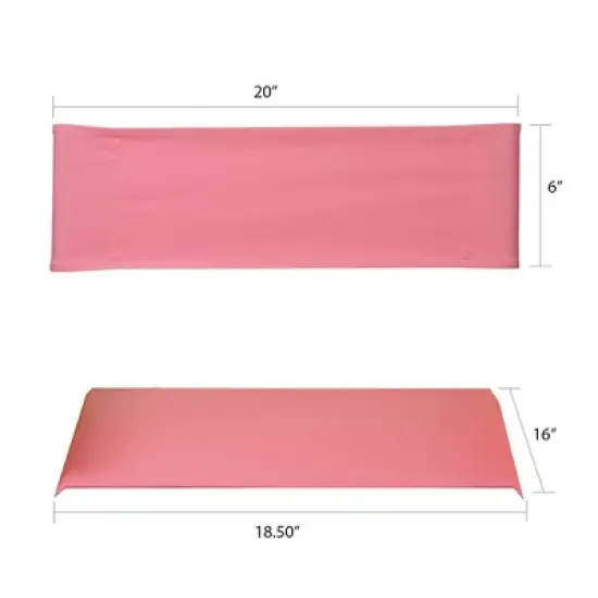 Director's Chair Replacement Canvas Pink - Flora Home image {2}