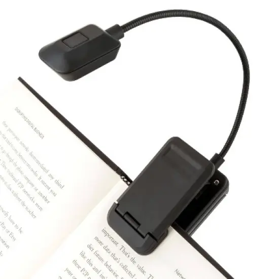 Quad Light 4 LED Reading Light - Black image {5}