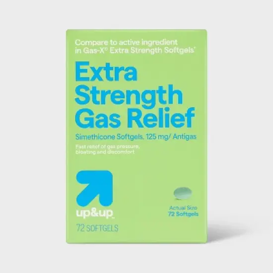 Gas Extra Strength Softgel - 72ct - up&up&trade; image {4}