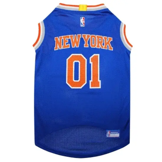 NBA New York Knicks Pets Basketball Mesh Jersey image {4}