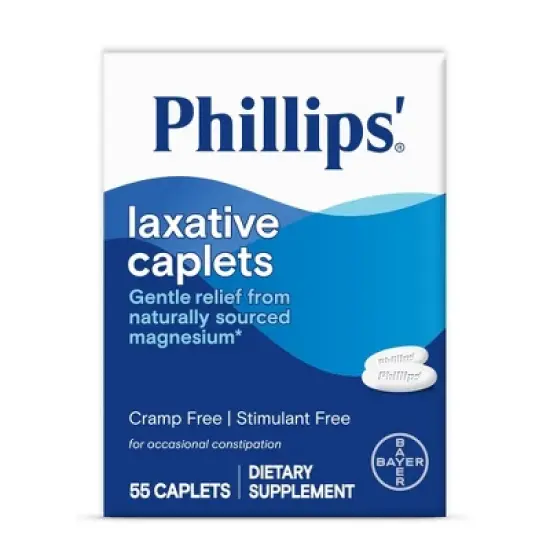 Phillips' Laxative Digestive Treatment Caplets - 55ct image {7}