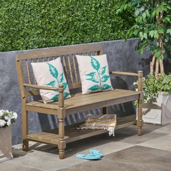Imperial Acacia Bench - Christopher Knight Home image {1}