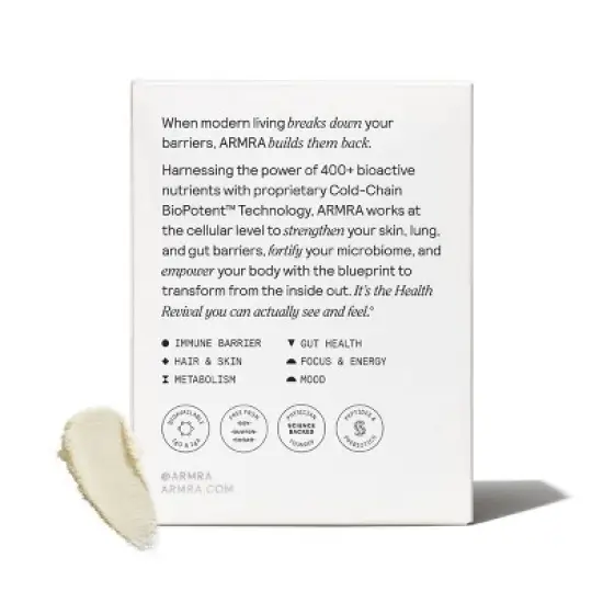 ARMRA Colostrum Powder Travel Packs - Unflavored - 0.03oz/30ct image {1}