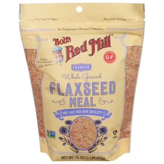 Bob's Red Mill Gluten Free Whole Ground Flaxseed Meal - 16oz image {4}