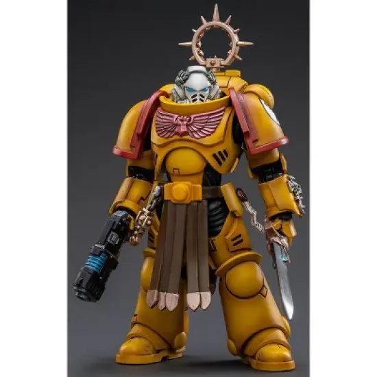 Imperial Fists Veteran Brother Thracius 1/18 Scale | Warhammer 40K | Joy Toy Action figures image {1}