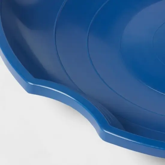 26" Plastic Saucer Navy - Sun Squad&trade;: Polyethylene Kids' Sled, 150lb Capacity image {2}