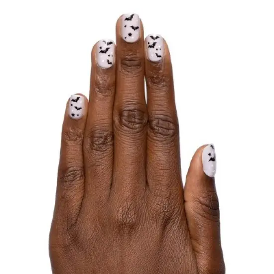 Olive & June Press-On Fake Nails - XS Squoval - A little Batty - 42ct image {2}