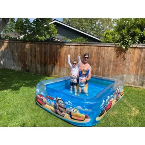 GoFloats Disney Pixar 8' x 6' Inflatable Kids' Pool image {2}