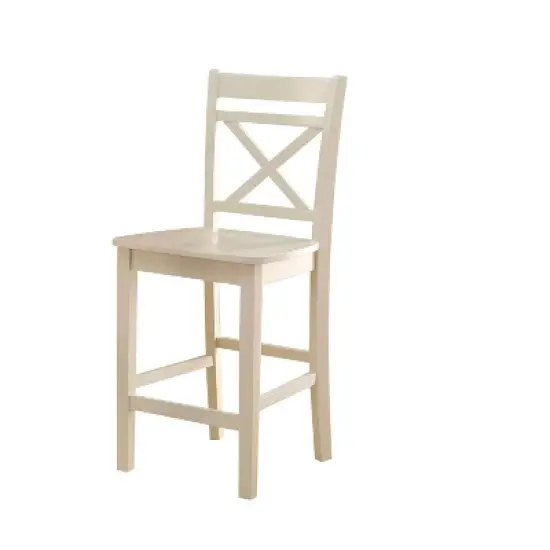 Set of 2 Tartys Counter Height Barstools - Acme Furniture image {6}
