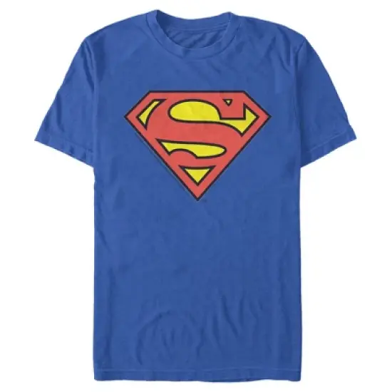 Men's Superman Logo Classic T-Shirt image {4}