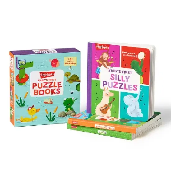 Baby's First Puzzle Books - (Highlights Baby's First Puzzle Books) (Mixed Media Product) image {1}