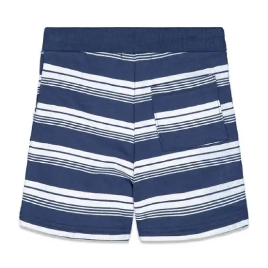 Andy & Evan  Kids Navy Striped Short Blue, Size 11-12 Years image {1}