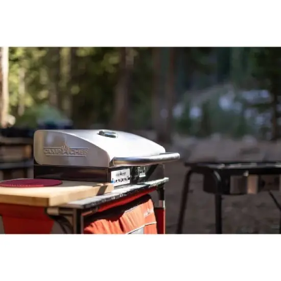 Camp Chef 14" x 16" Deluxe Stainless Steel BBQ Gas Grill BB30LS image {3}
