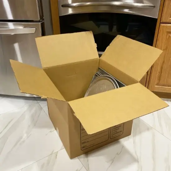 UBMOVE Pack of 10 Premium Large Corrugated Moving Boxes with Handles, 18" x 18" x 24" image {11}