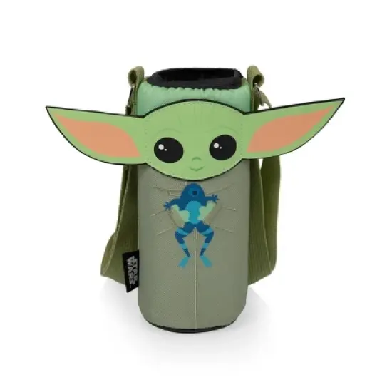 Oniva 24 fl oz Disney Mandalorian Grogu Bottle Cooler with Bottle: Insulated Water Bottle & Carrier, Travel Drinkware image {4}