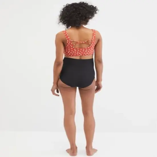 Beach Bump&trade; High Waist Bikini Bottom UPF 50+ | Motherhood Maternity image {5}
