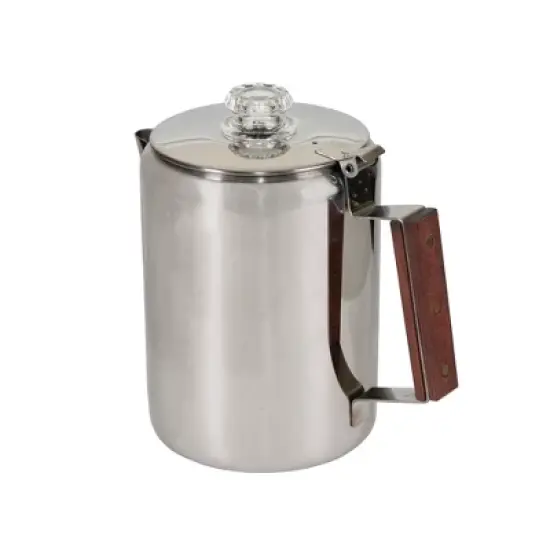 Stansport Stainless Steel Percolator Coffee Pot 9 Cups image {2}