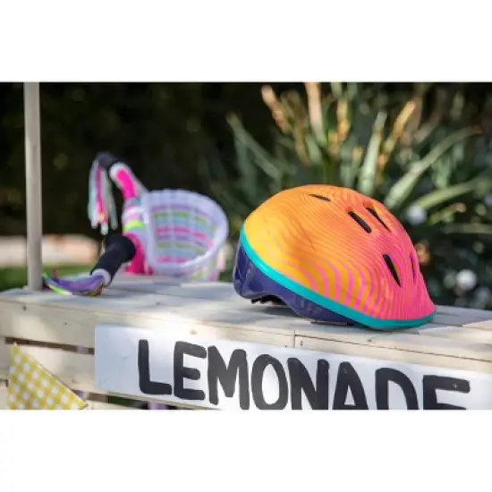 Schwinn Classic Waves Toddler Helmet - Orange/Pink image {17}