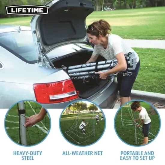 Lifetime Adjustable Soccer Goal (90046) image {2}