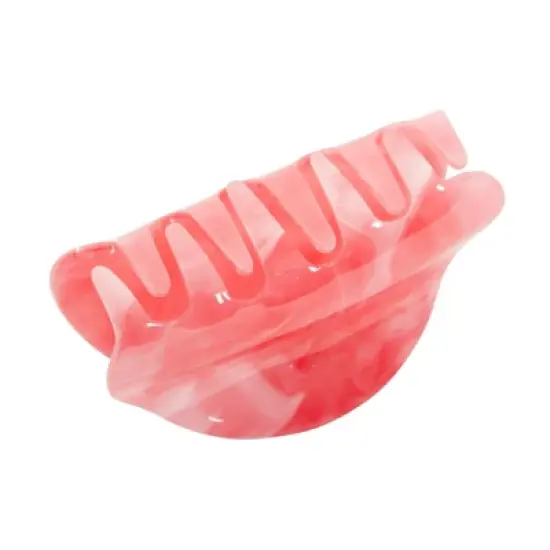 Zodaca 6 Pack Medium Hair Claw Clips for Women, Accessories in 6 Bright Colors, 3.2 x 1.4 x 1.7 In image {5}