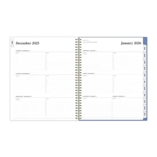 Blue Sky The Everygirl Weekly/Monthly Planning Calendar 8.5"x11" Rhine image {4}