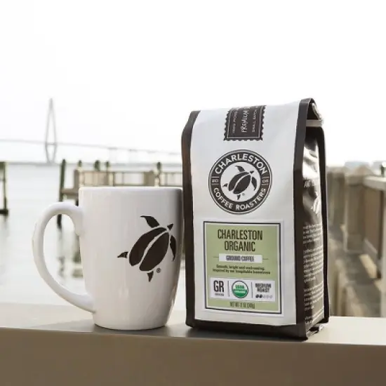 Charleston Coffee Roasters Charleston Organic Medium Roast Ground Coffee - 12oz image {6}