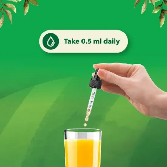 Kids Vitamin D3 K2 Drops, Organic Vitamin D for Strong Bones & Joints, Infants, Babies & Toddler Immunity Liquid Supplement, Nature's Craft, 60ml image {5}