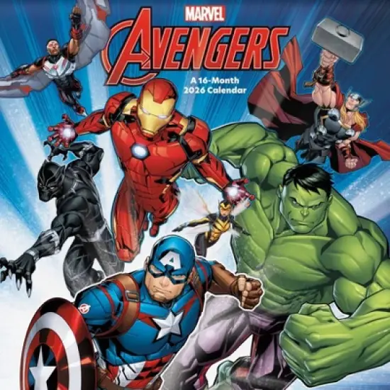 Marvel 2026 Avengers 12"x12" Wall Calendar image {7}