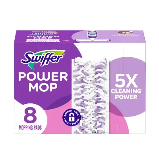 Swiffer Power Mop Multi-Surface Mopping Pad Refills for Floor Cleaning image {11}