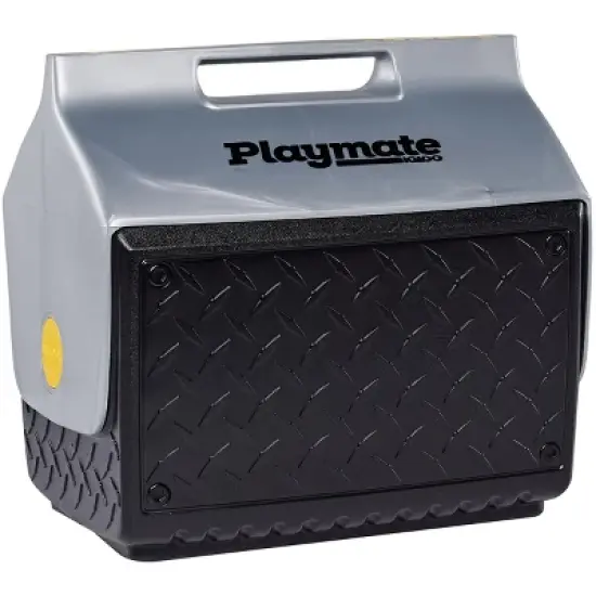 IGLOO Playmate "The Boss" 14 qt. Hard Cooler - Black/Silver image {1}