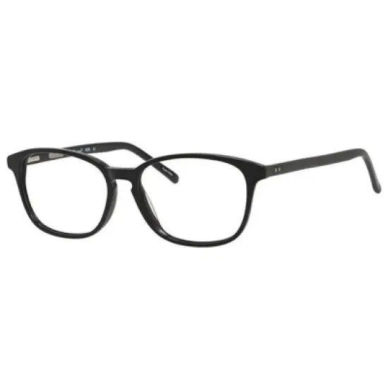 Ernest Hemingway H4699 Unisex Oval Frame Reading Eyeglasses in Black/Olive 51 mm image {3}