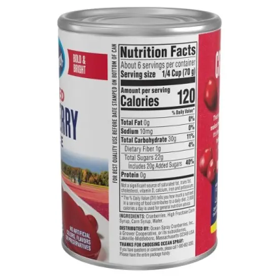 Ocean Spray Jellied Cranberry Sauce - 14oz image {10}