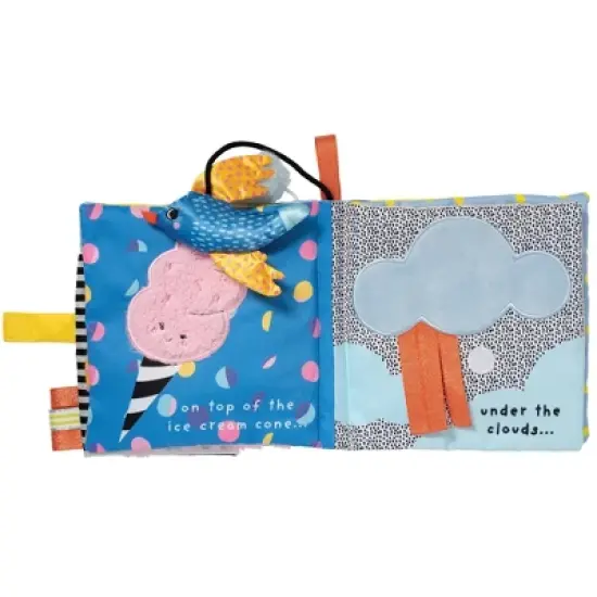 Manhattan Toy Cherry Blossom Days Flutter By Birdie Soft Activity Book for Babies image {5}