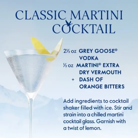 Grey Goose Vodka - 750ml Bottle image {2}