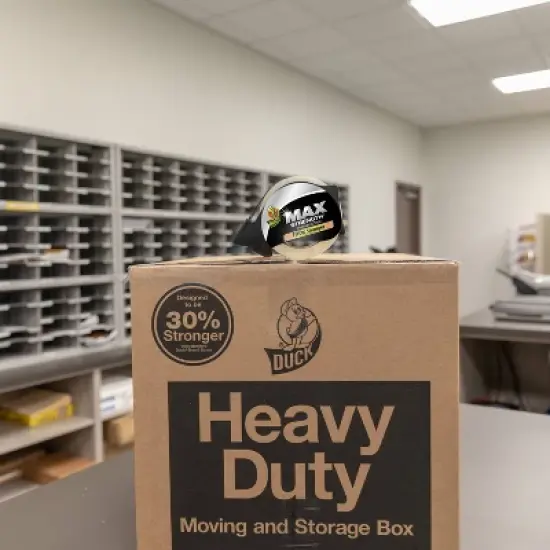 Duck 1.88"x162ft 4pk Strength Packing Tape Clear image {3}